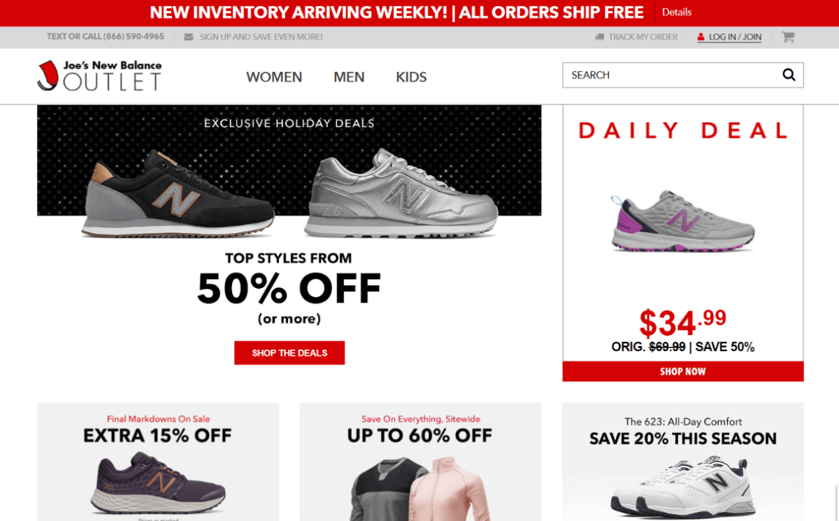 joesnewbalanceoutlet free shipping coupon