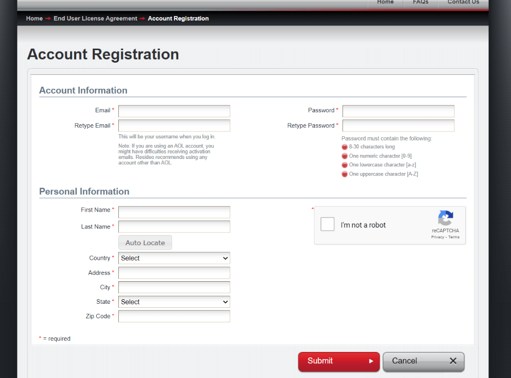 mytotalconnectcomfort-registration